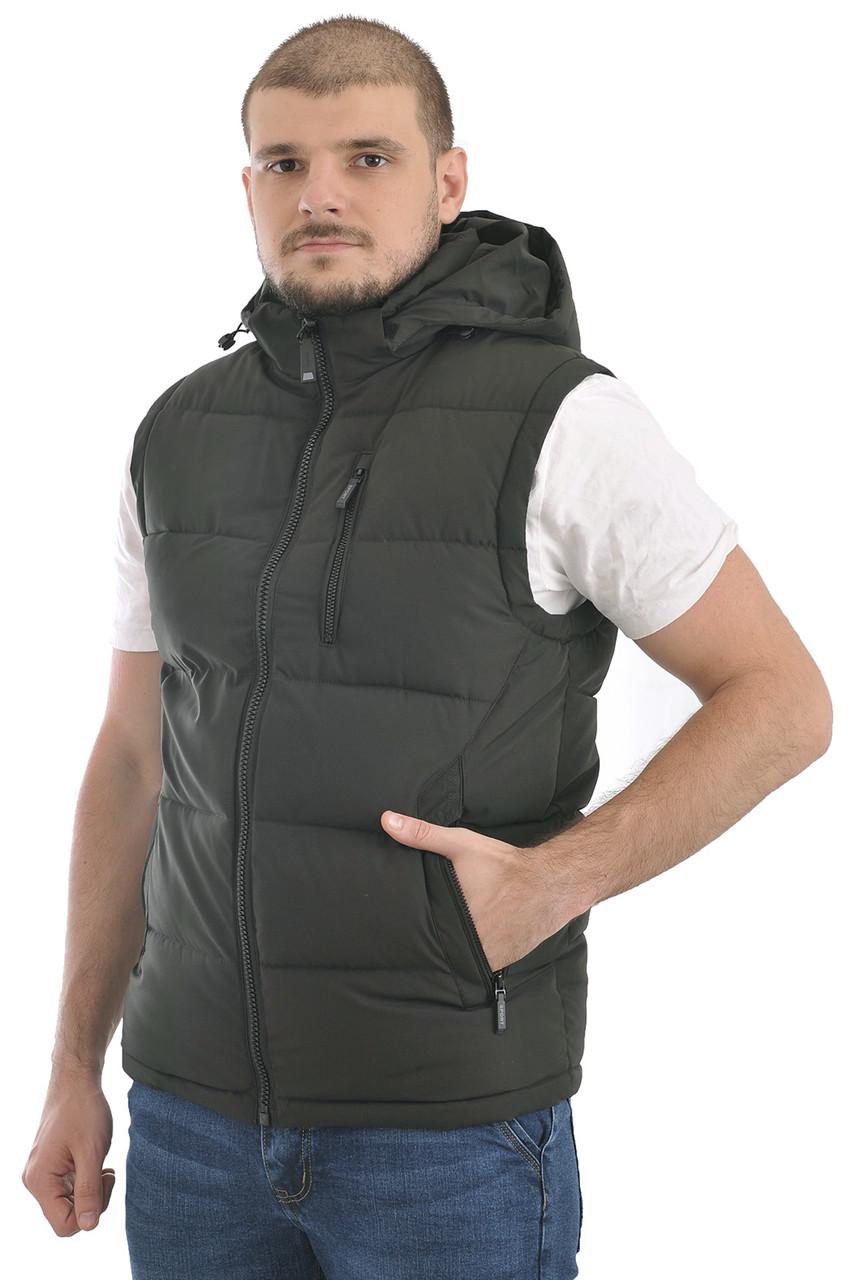 Жилет чоловічий Kaifangelu 23-HC003 Хакі (23-HC003_40_52) - фото 3 Жилет чоловічий Kaifangelu 23-HC003 Хакі (23-HC003_40_52) - фото 3