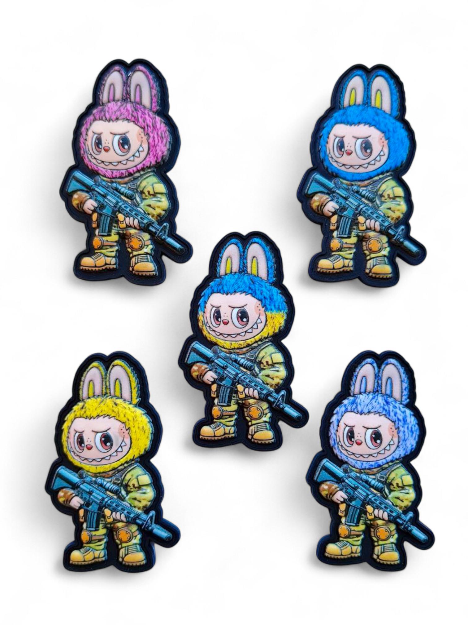 Патч-шеврон Лабубу военный (29239072) - фото 2