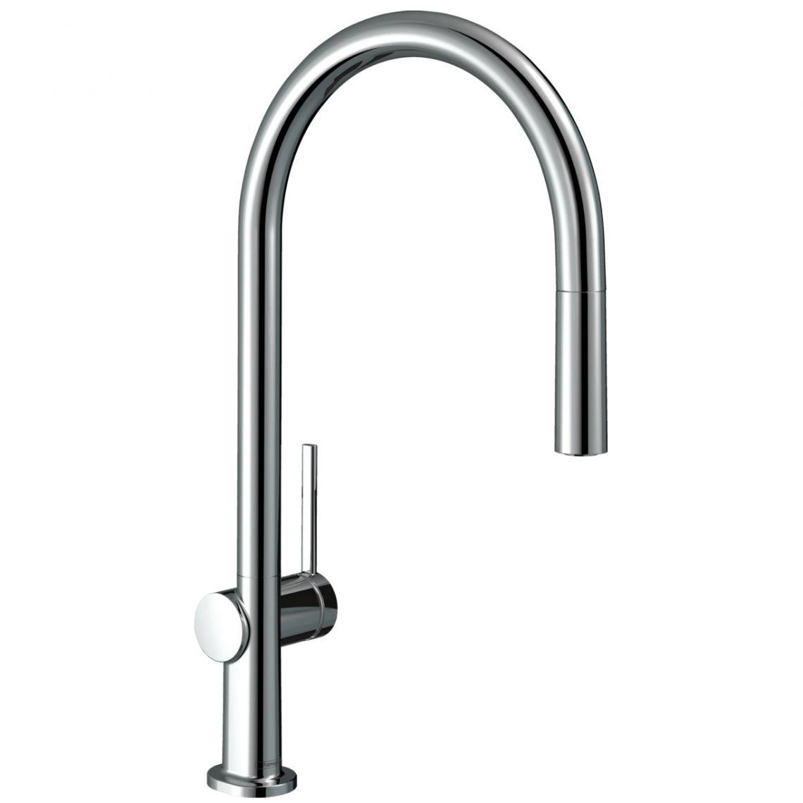 Смеситель кухонный Hansgrohe Talis 210 с вытяжным изливом Хром (72802000)
