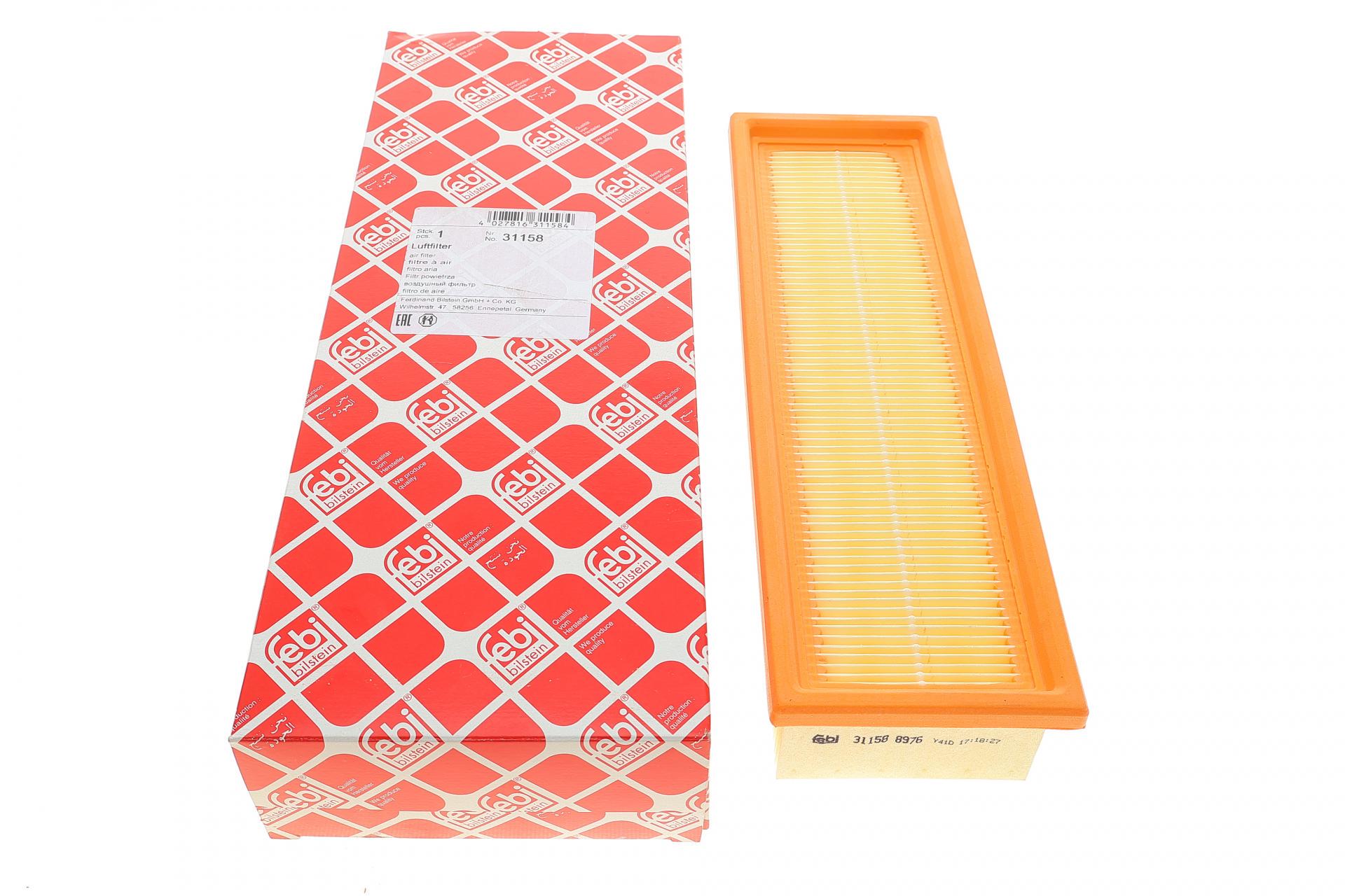 Фильтр воздушный FEBI BILSTEIN для Renault Espace/Laguna 1,8/2,0 95-01- (31158)