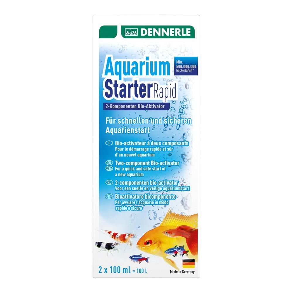 Биостартер Dennerle Aquarium Starter Rapid 2-компонентный биоактиватор 200 мл (atg-1681)