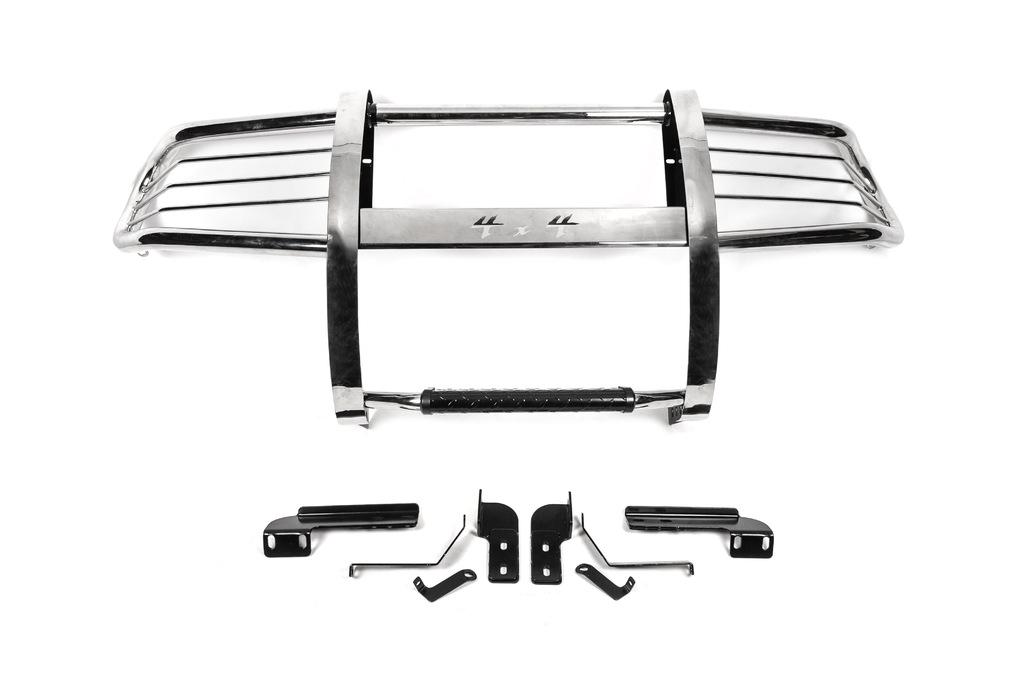 Кенгурятник с защитой WINBO из нержавеющей стали для Toyota Land Cruiser 100 (90012)