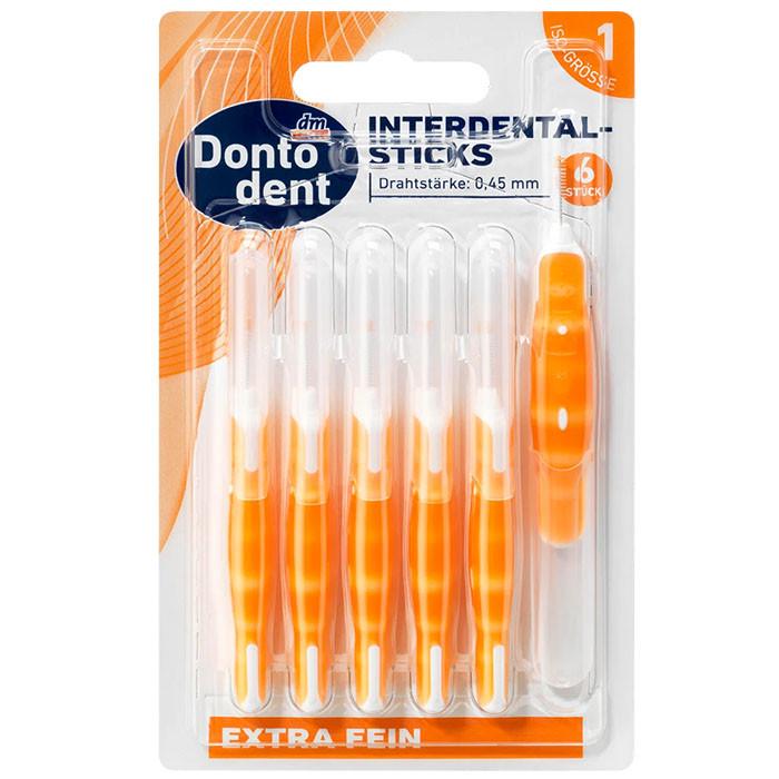 Зубные ершики Dontodent р. 1 6 шт. (11006490)