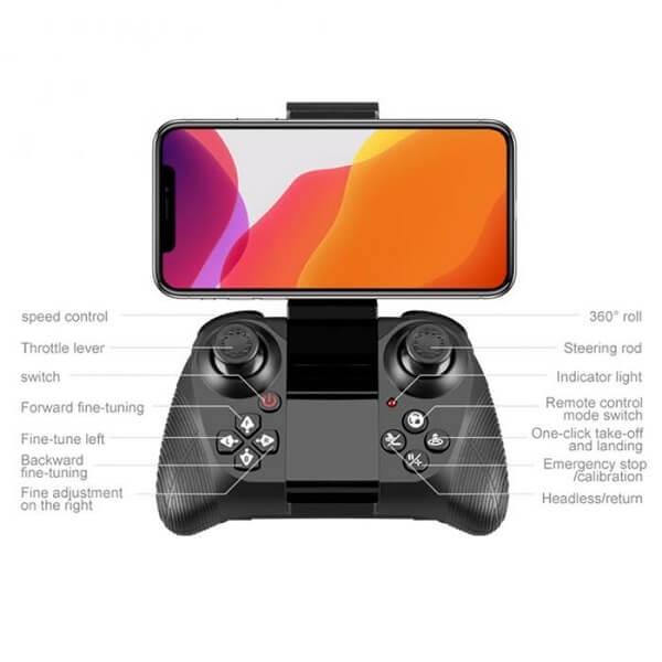 Квадрокоптер 4DRC V5 Light Mini с 4K камерой White/Orange (d123) - фото 3 Квадрокоптер 4DRC V5 Light Mini с 4K камерой White/Orange (d123) - фото 3