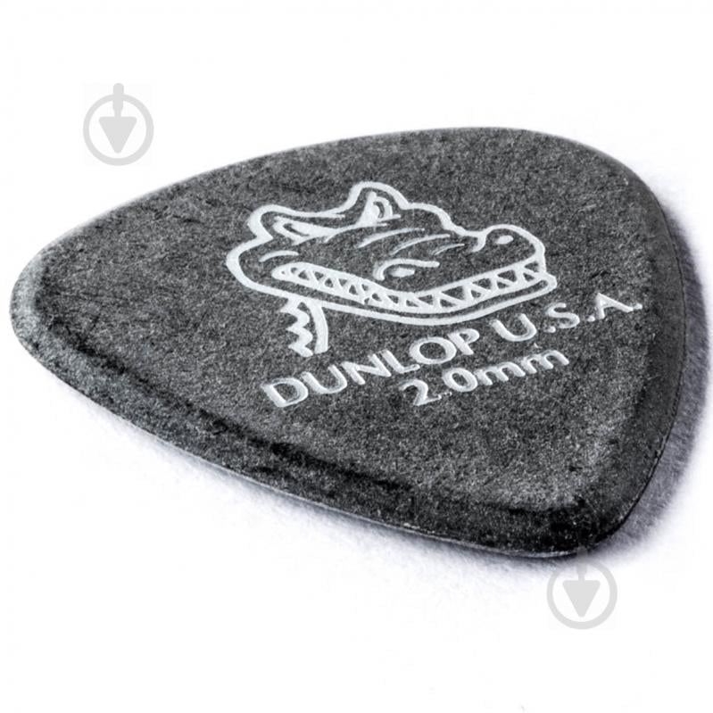 Медиатор Dunlop 4170 Gator Grip Guitar Pick 2.0 mm (1 шт.) - фото 2