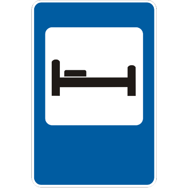 Дорожный знак прямоугольный Фабрика знаков 6.16 900х600 мм (504095-11)