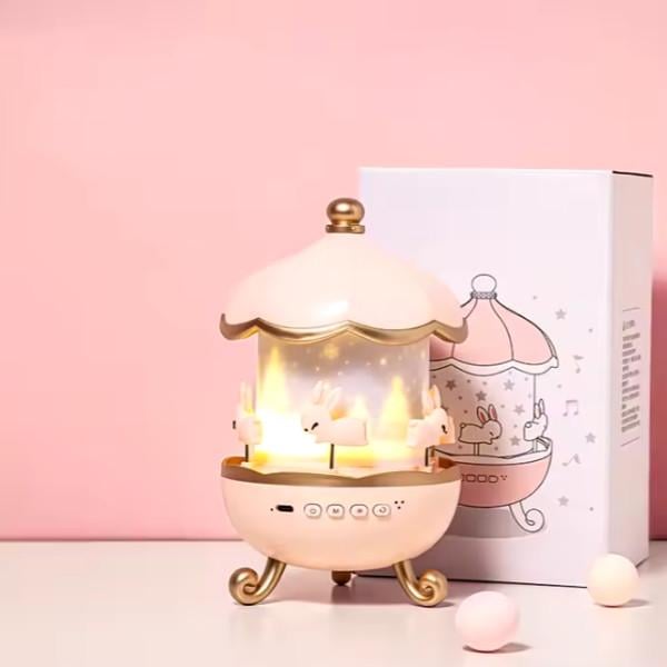 Ночник-проектор Карусель зайчиков WH-E11-01 032l аккумуляторный с пультом - фото 7 Ночник-проектор Карусель зайчиков WH-E11-01 032l аккумуляторный с пультом - фото 7