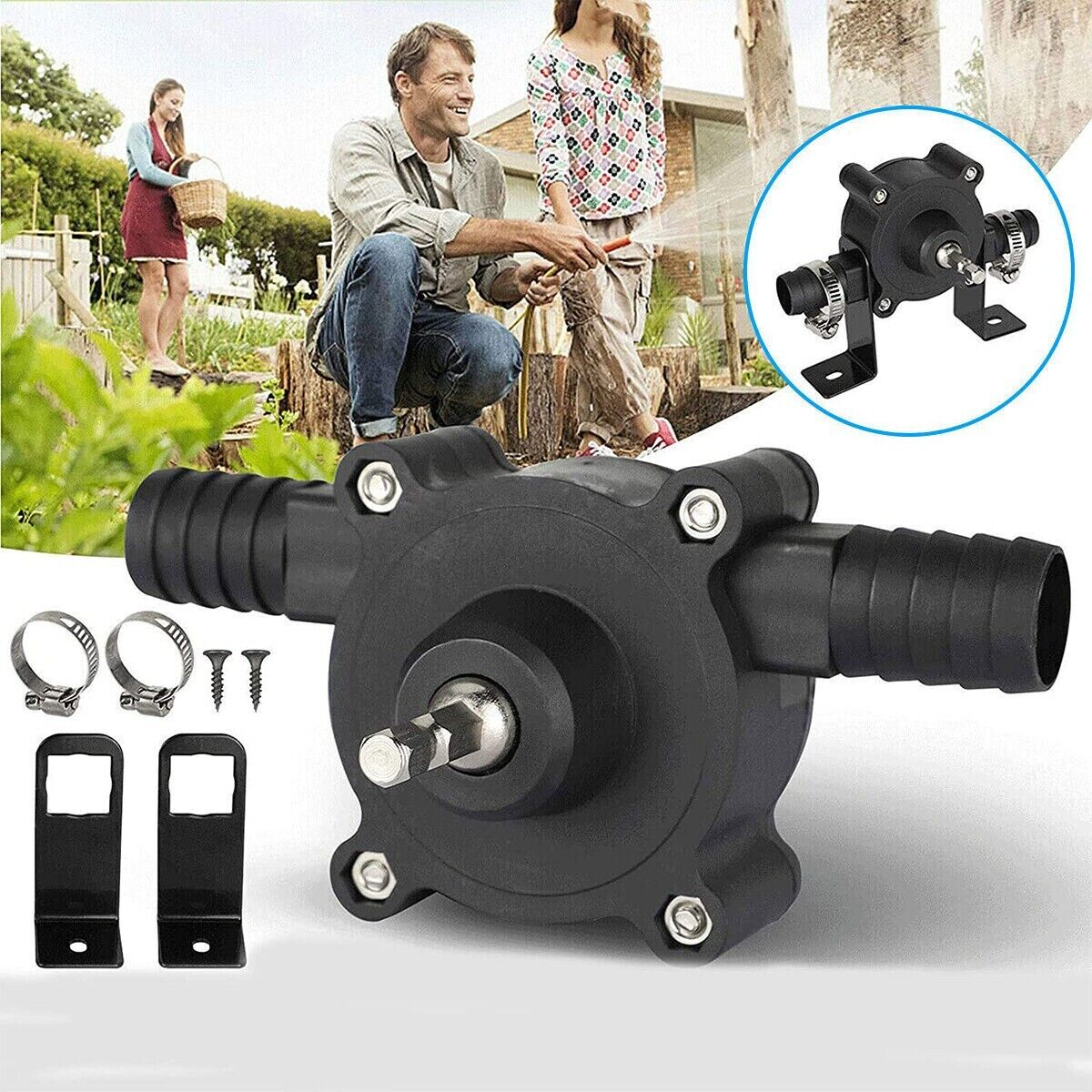 Насос на дрель и шуруповерт для перекачки жидкости - фото 3