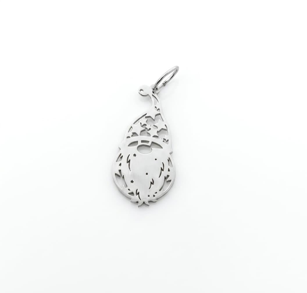 Кулон серебряный Maxi Silver 9696 Новогодний гном (89696)