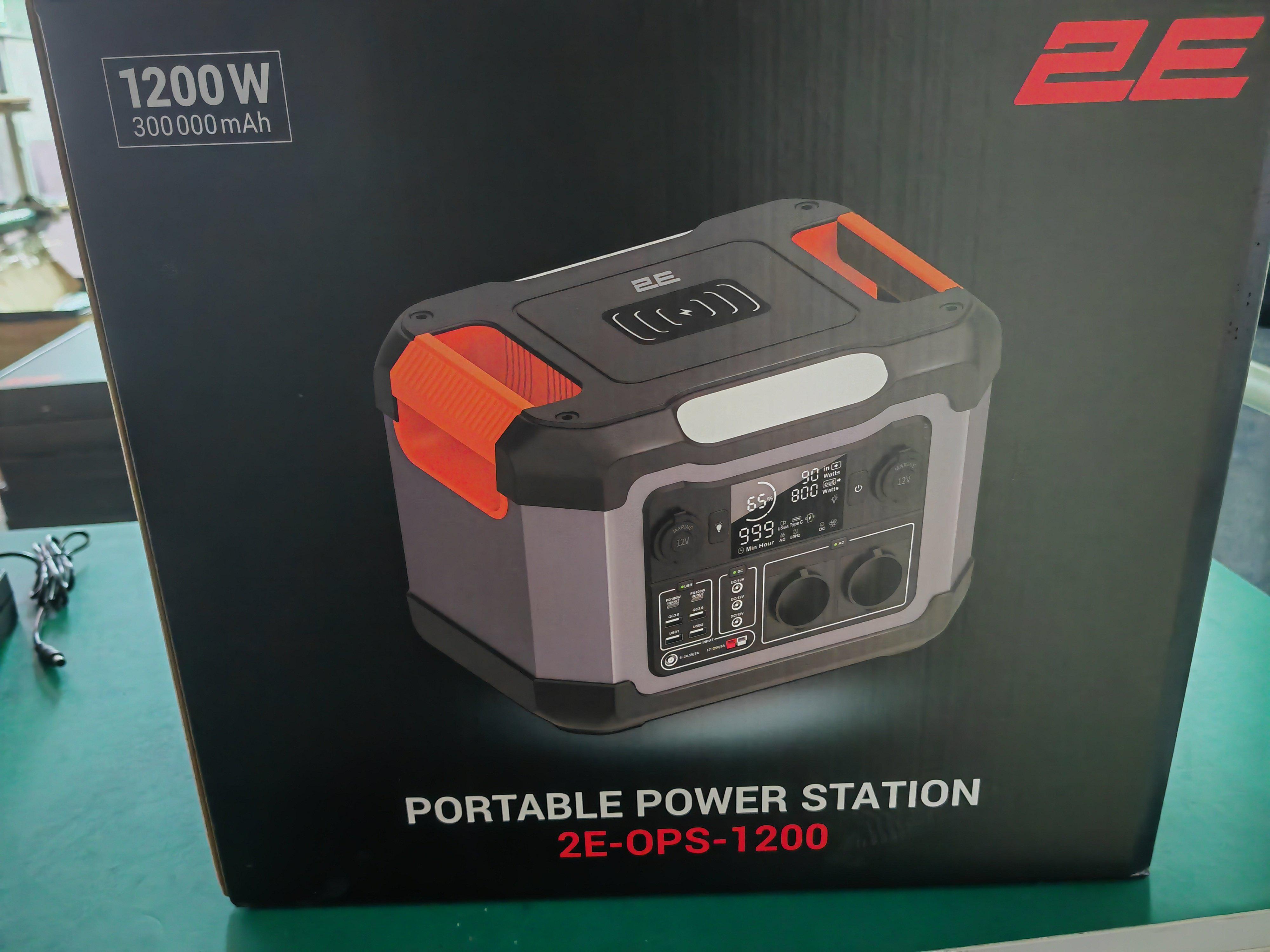 Портативная зарядная станция 2Е 1200W (2E-OPS-1200) - фото 3