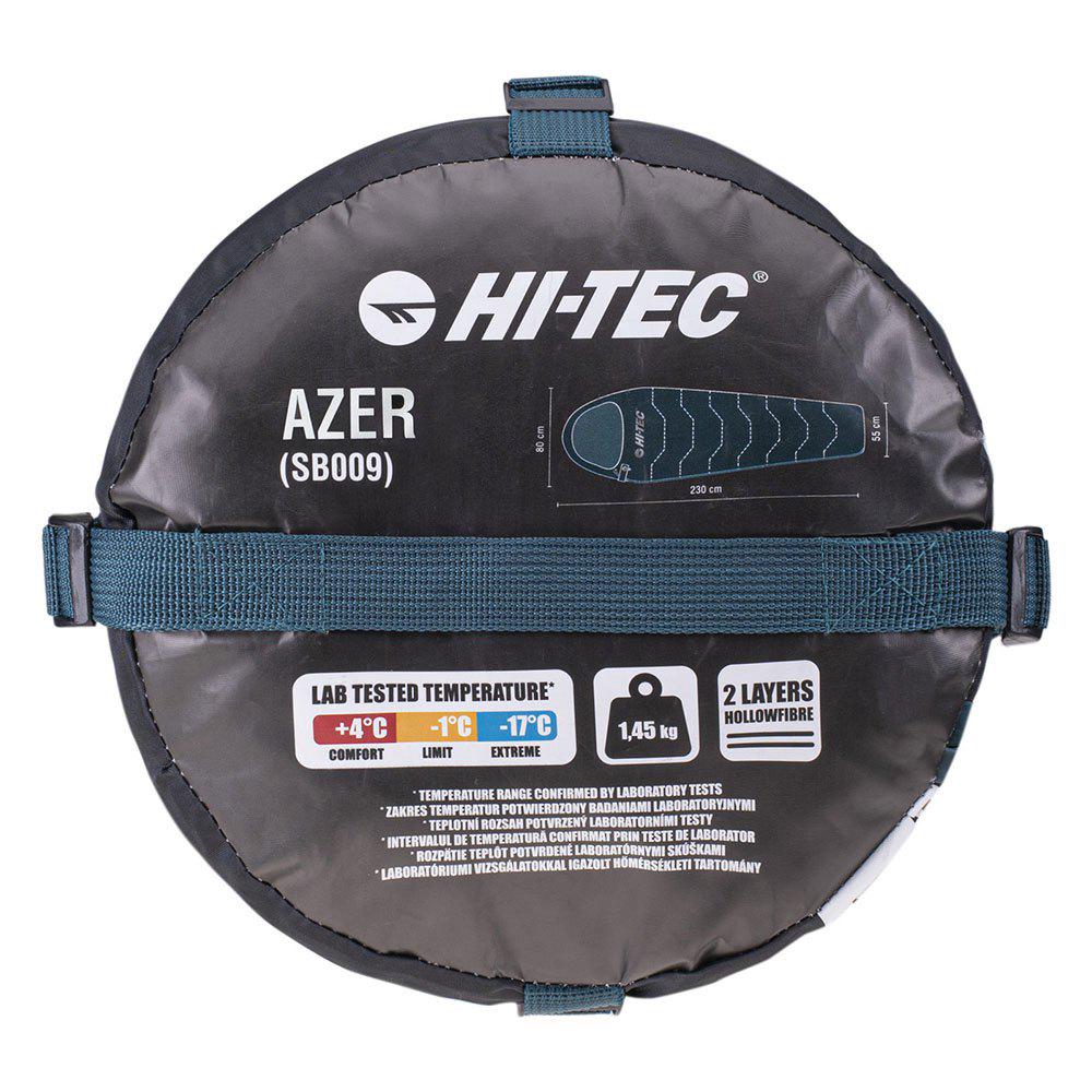 Спальний мішок Hi-Tec Azer SB009 230x80 cм Deep Teal/Silver Pine (JS.320.05) - фото 5