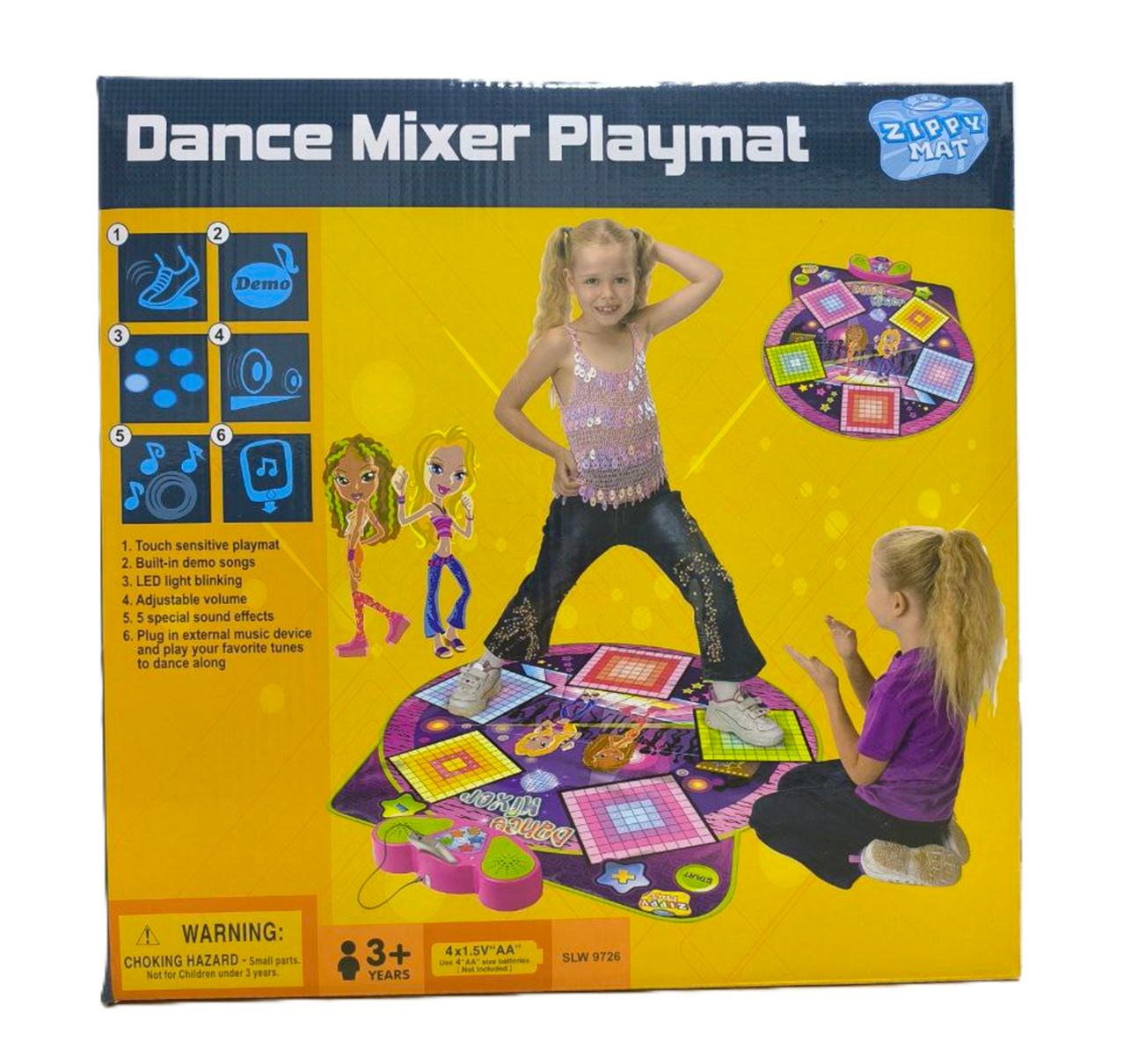 Детский танцевальный коврик с музыкой (SLW 9726)
