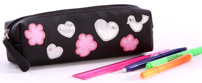 Пенал шкільний Alba Soboni 704 Hearts