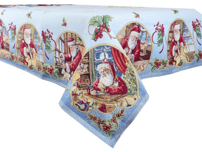 Скатерть гобеленовая новогодняя с люрексом Lefard Hamlet 140x180 см (716-018) Скатерть гобеленовая новогодняя с люрексом Lefard Hamlet 140x180 см (716-018)