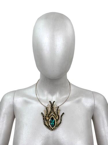 Колье Seta Decor Bird Mardi Gras (26-535GL-GR)