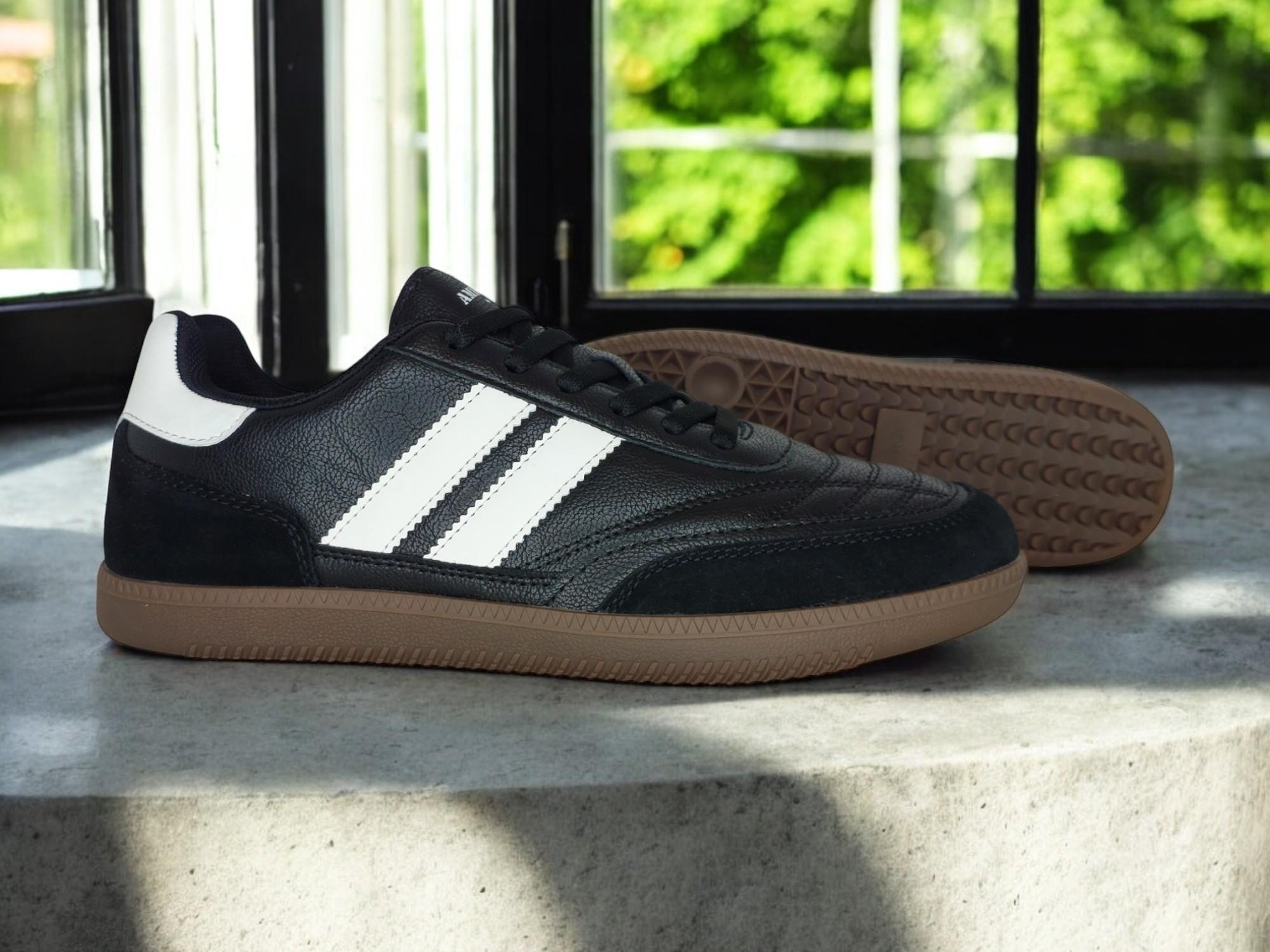 Кроссовки American club 32B натуральная кожа р. 45 Черный (25186458) - фото 4 Кроссовки American club 32B натуральная кожа р. 45 Черный (25186458) - фото 4