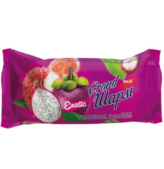 Мыло туалетное Grand Шарм Maxi Тропические ягоды 125 г (X-1679)