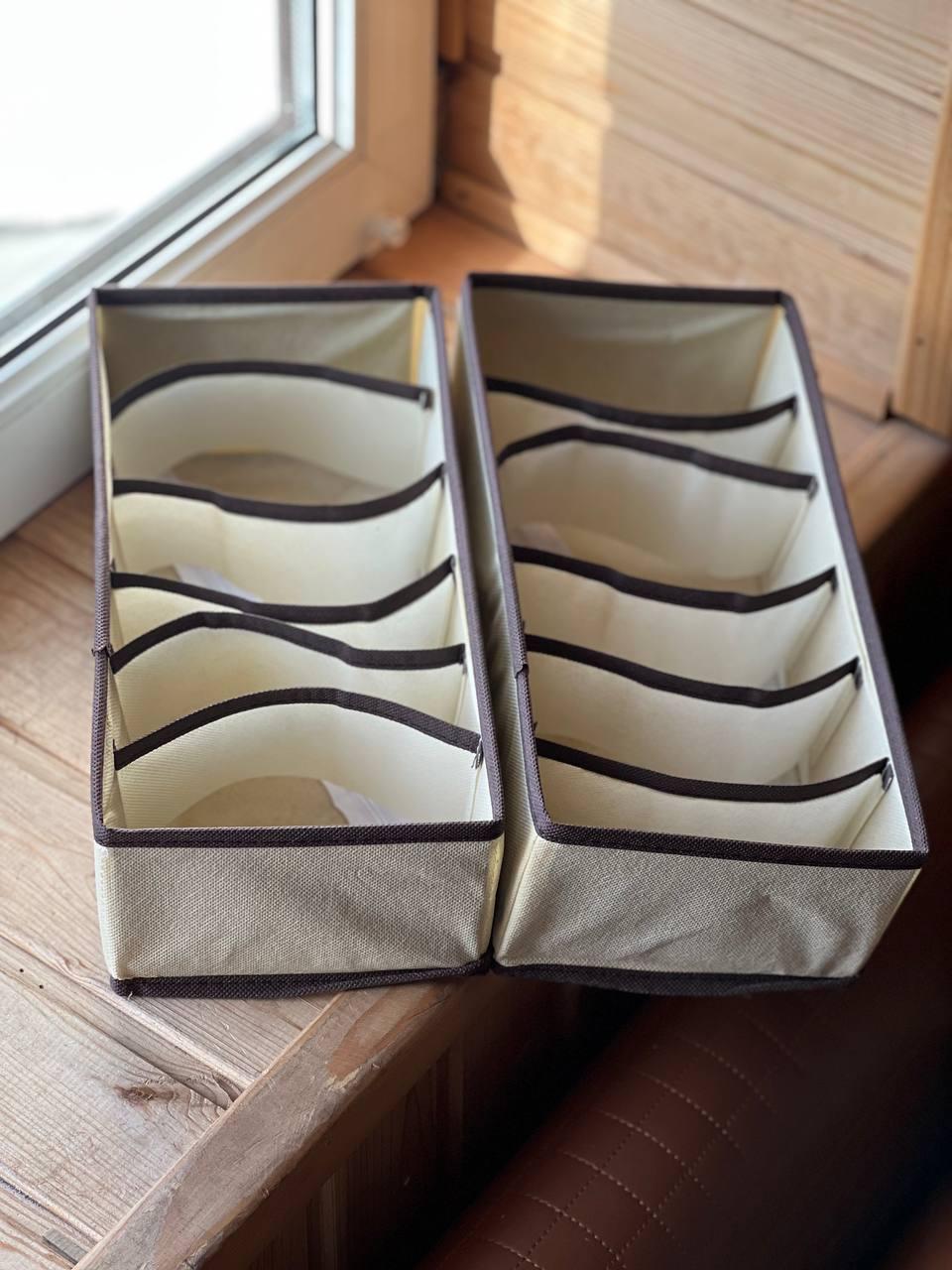 Набор бельевых органайзеров 3 шт. (AND LY-780) - фото 4 Набор бельевых органайзеров 3 шт. (AND LY-780) - фото 4