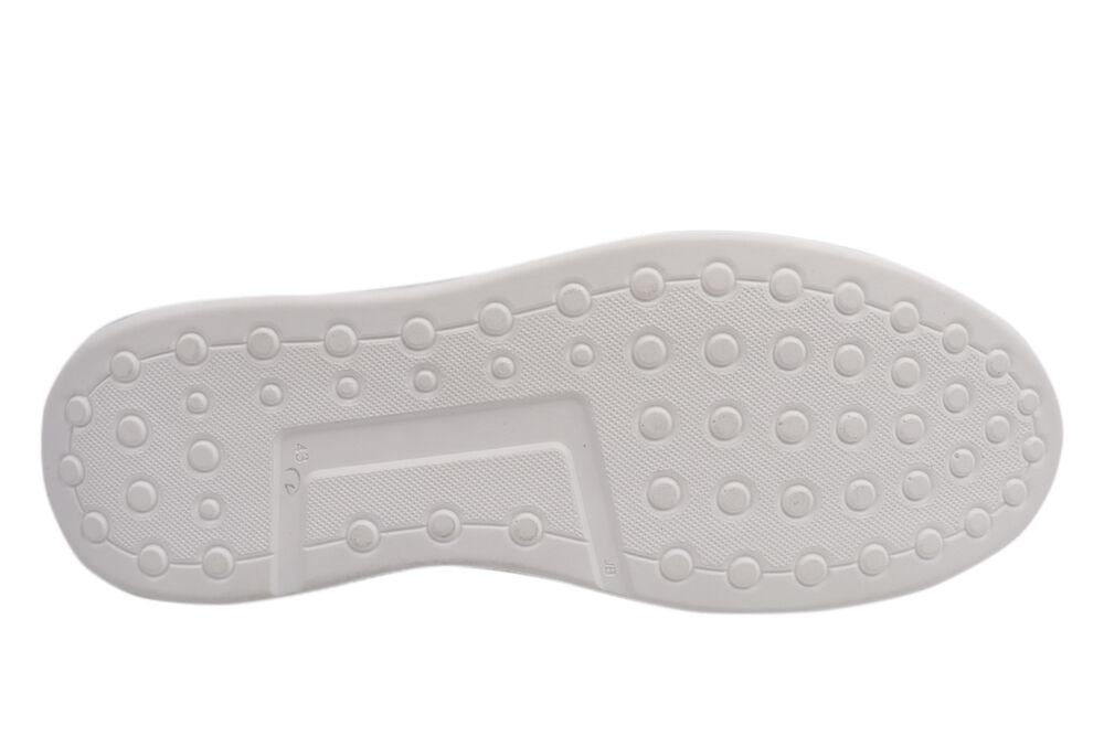 Кеды мужские Visazh из кожи на низком ходу на шнуровке р. 41 Серый (210-21DTC) - фото 6