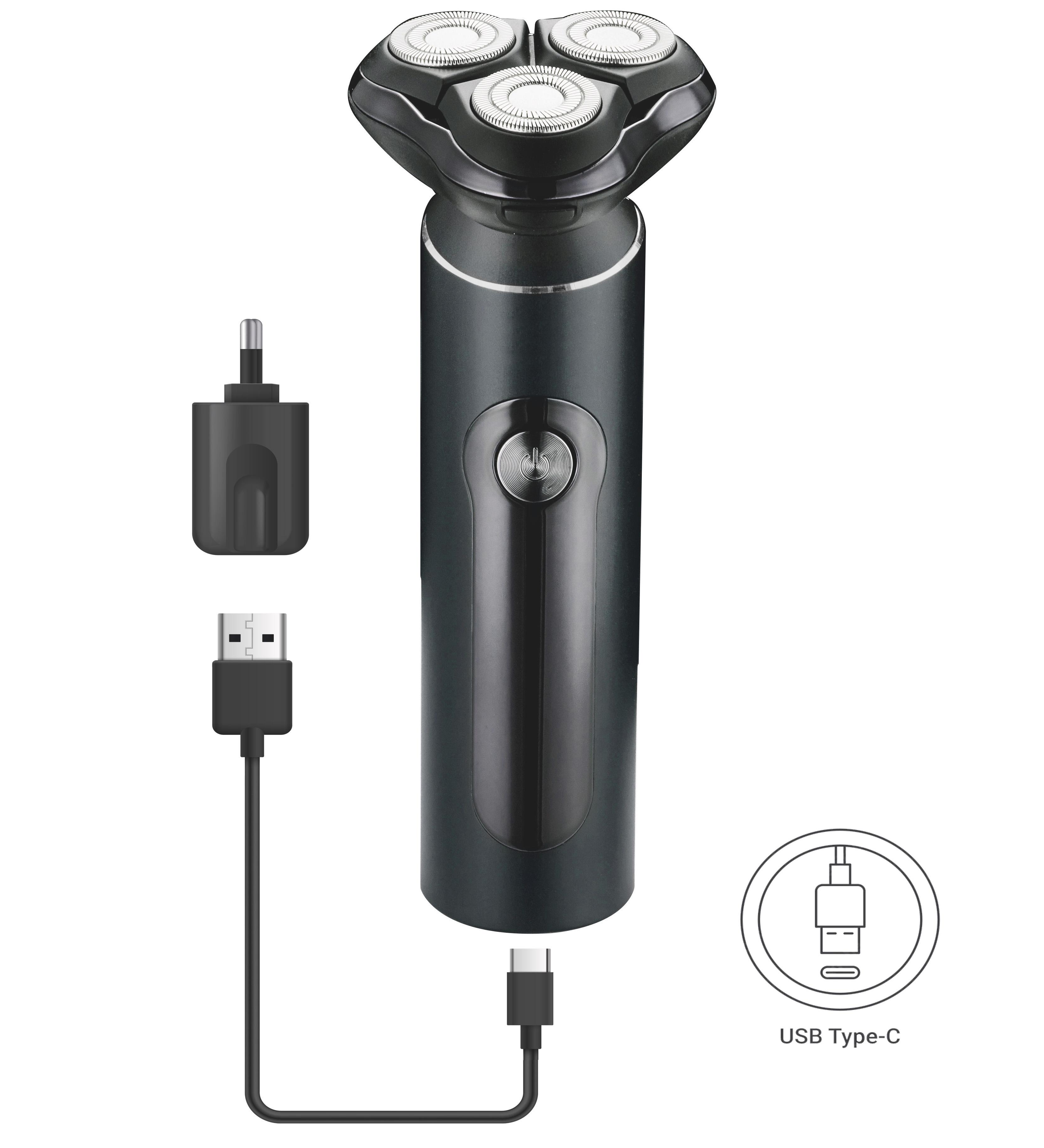 Бритва Adler 3в1 USB Чорний (AD2940) - фото 5