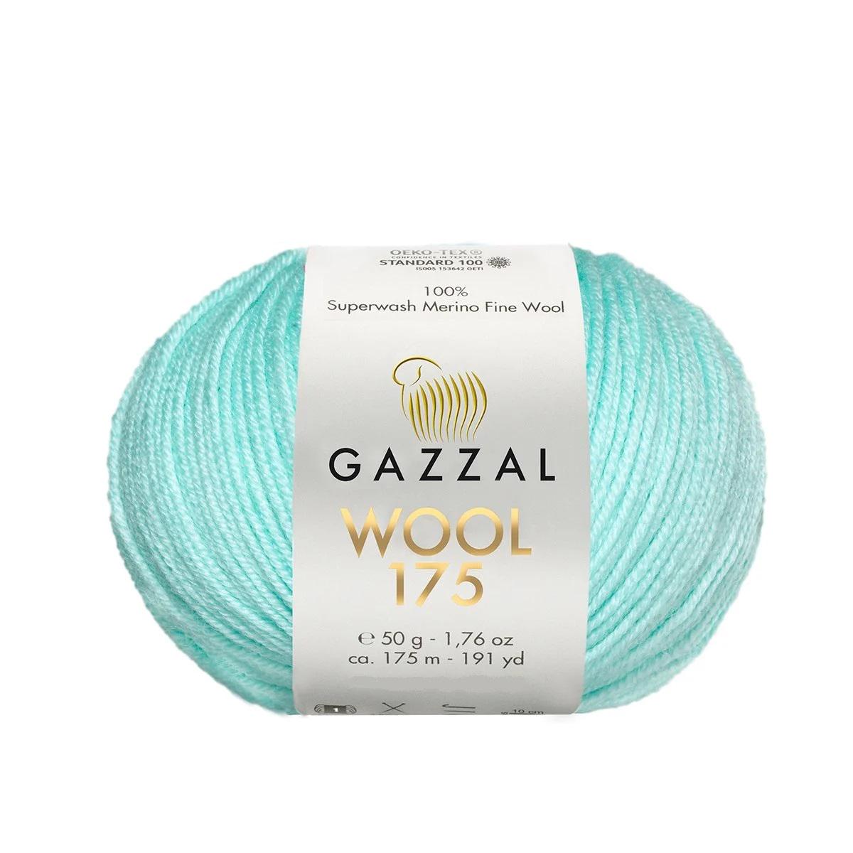 Пряжа Gazzal Wool 175 321 - фото 1