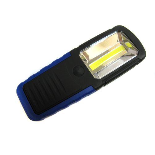 Фонарь светодиодный LED 205 COB поясной с крюком Blue (005260b)