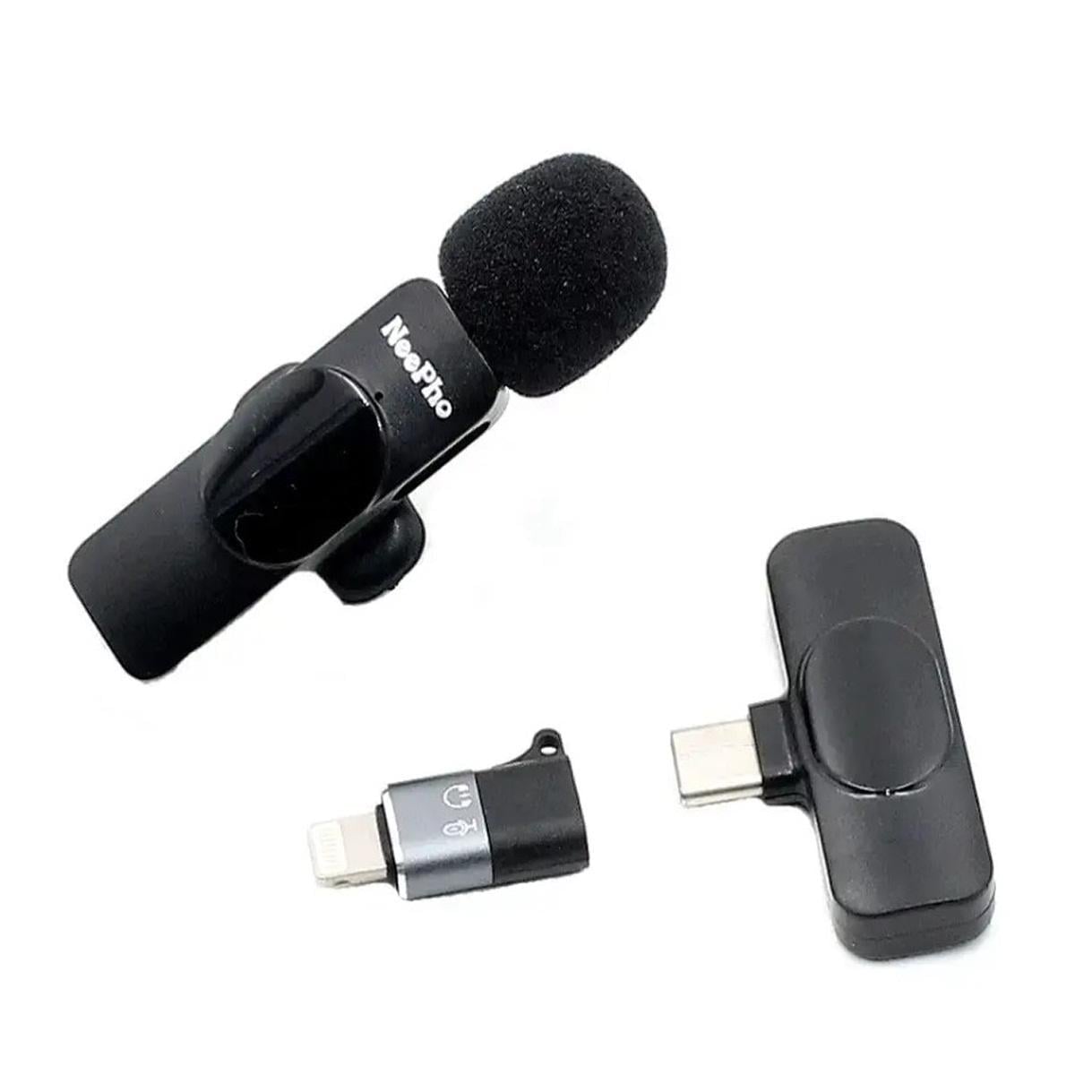 Микрофон петличный беспроводной NeePho для блогера N8 for Type-C