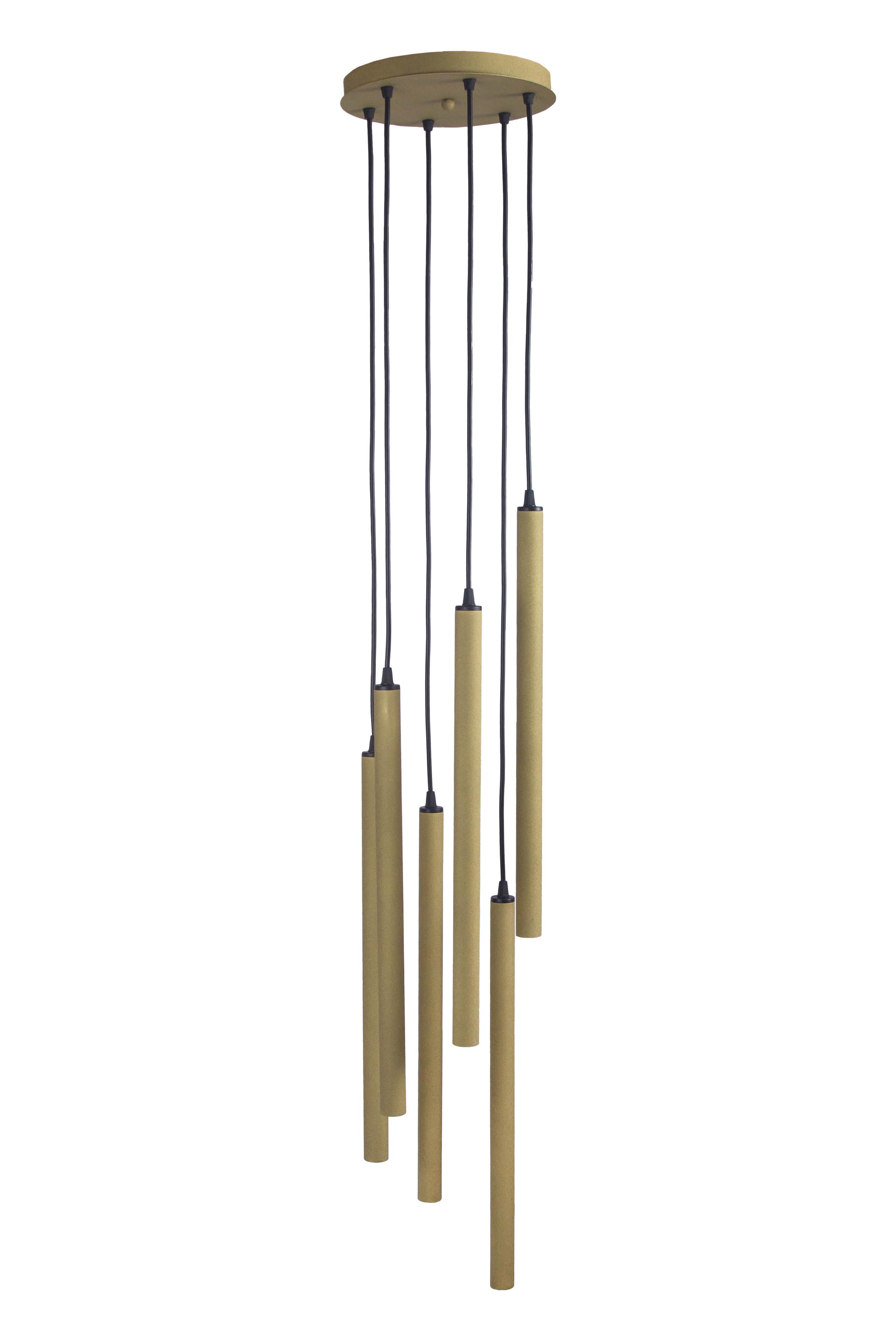 Светильник подвесной MSK ELECTRIC Beatrice MR 3045-6R GD на круглой основе