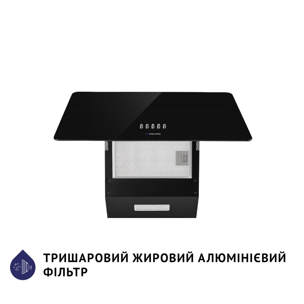 Витяжка декоративна Minola HDN 5224 BL 700 LED - фото 6