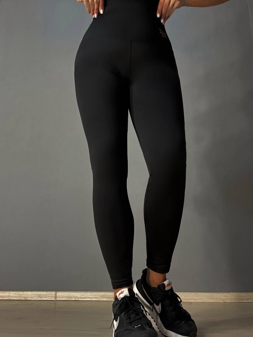 Лосини жіночі Black cyclone 316 утеплені з широким поясом 2XL Чорний (5255) - фото 9 Лосини жіночі Black cyclone 316 утеплені з широким поясом 2XL Чорний (5255) - фото 9