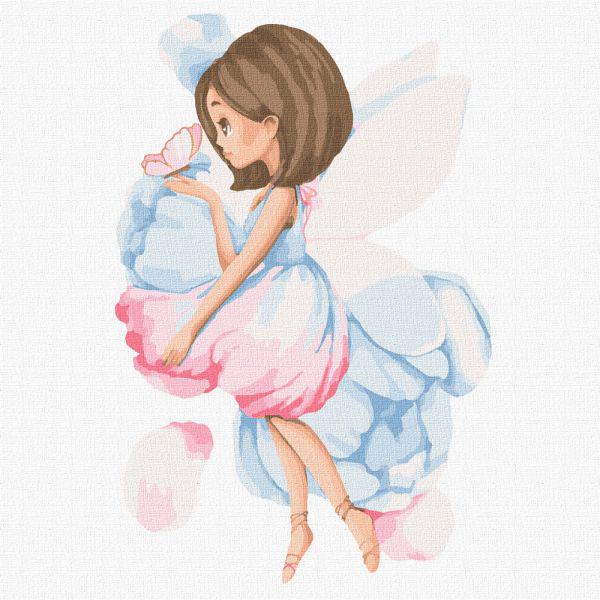 Картина по номерам Нежная волшебница