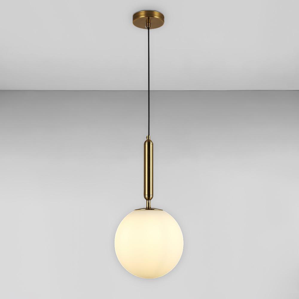 Люстра подвесная шар Light House LS-17184-1 BRZ/WH Бронзовый/Белый