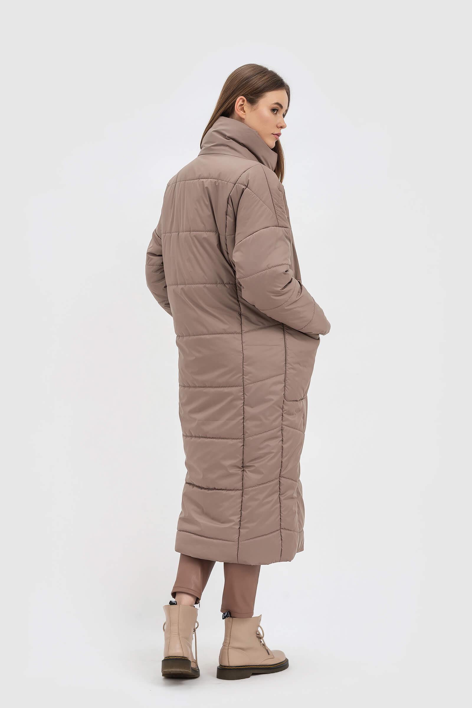 Пальто Lesia Ладре р. 44 Бежевый (129490000) - фото 4 Пальто Lesia Ладре р. 44 Бежевый (129490000) - фото 4