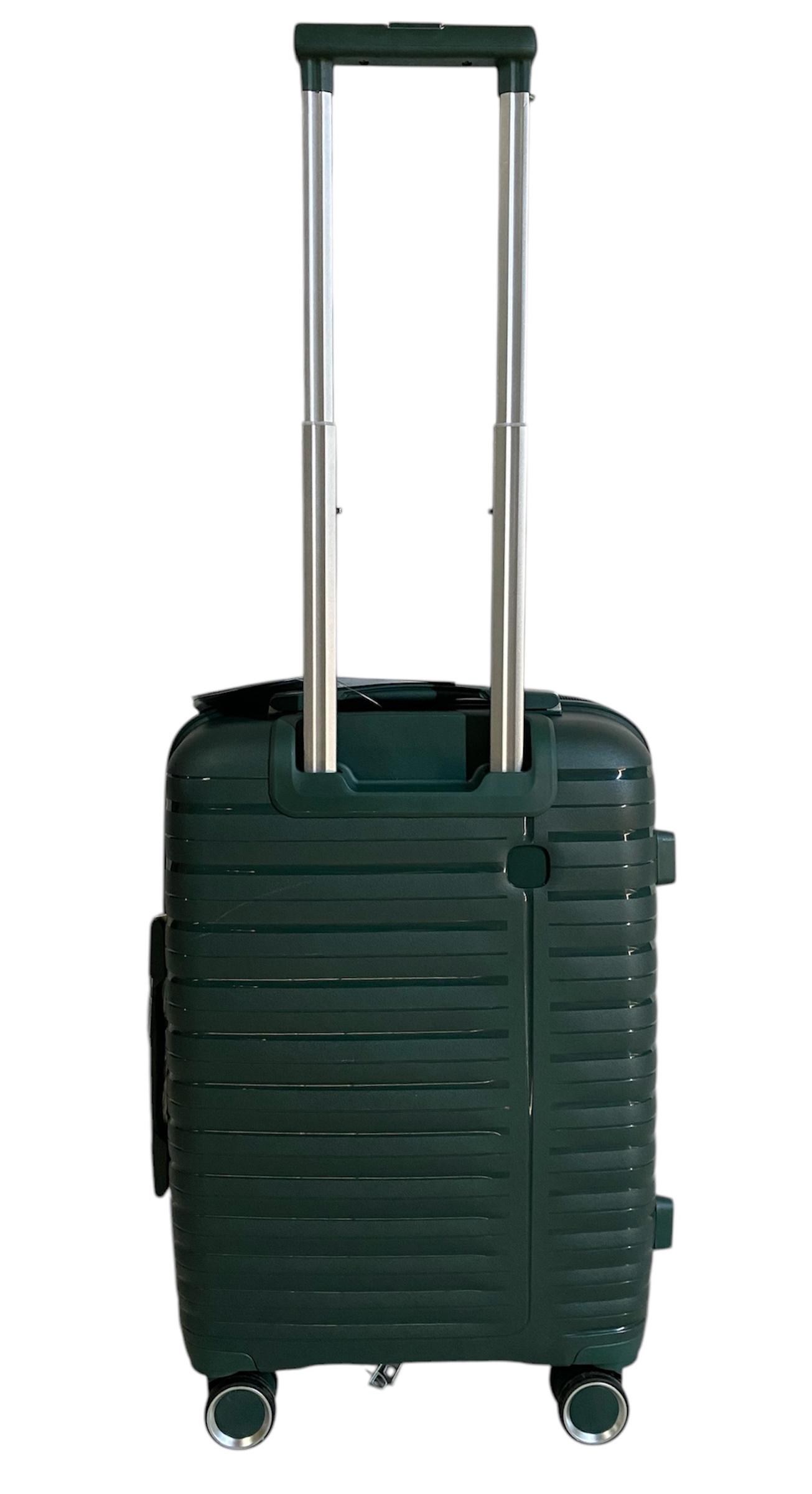 Валіза мала для ручної поклажі Madisson Snowball 51203 поліпропілен S Темно-зелений - фото 4 Валіза мала для ручної поклажі Madisson Snowball 51203 поліпропілен S Темно-зелений - фото 4