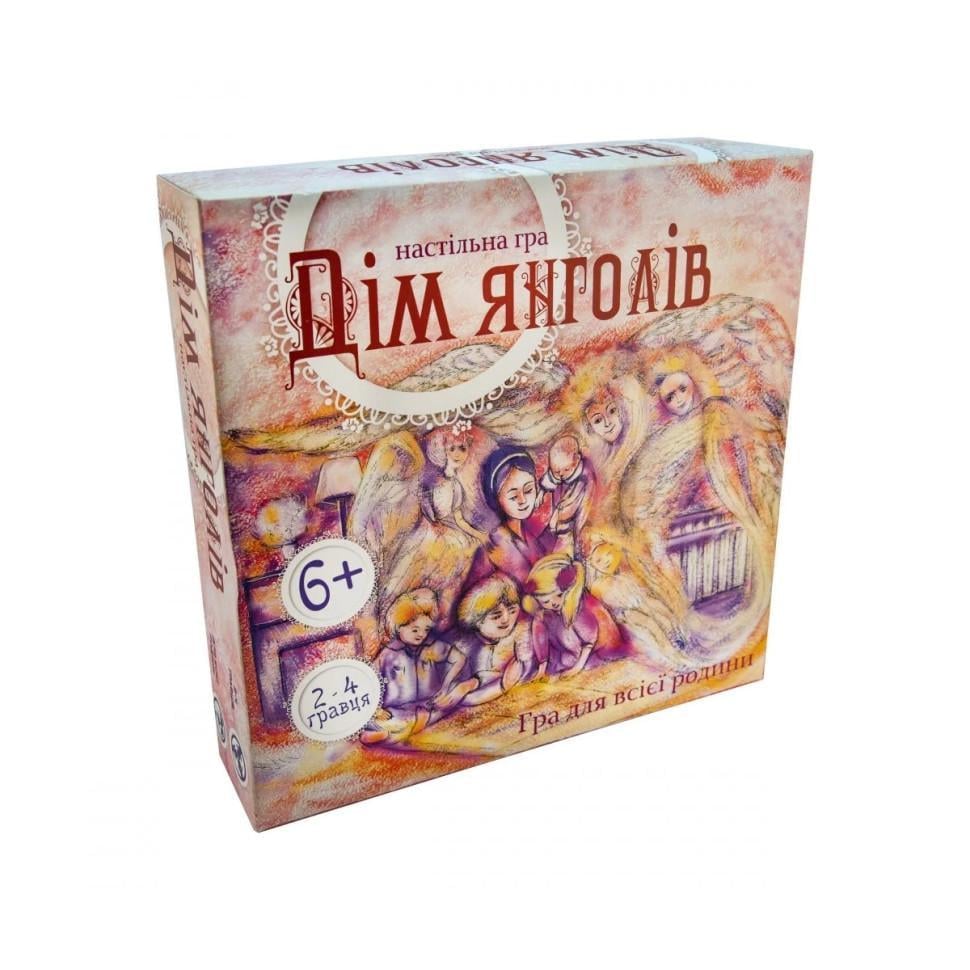 Настільна гра Strateg Будинок ангелів 30101 5 дерев'яних фігурок (RLT30771)