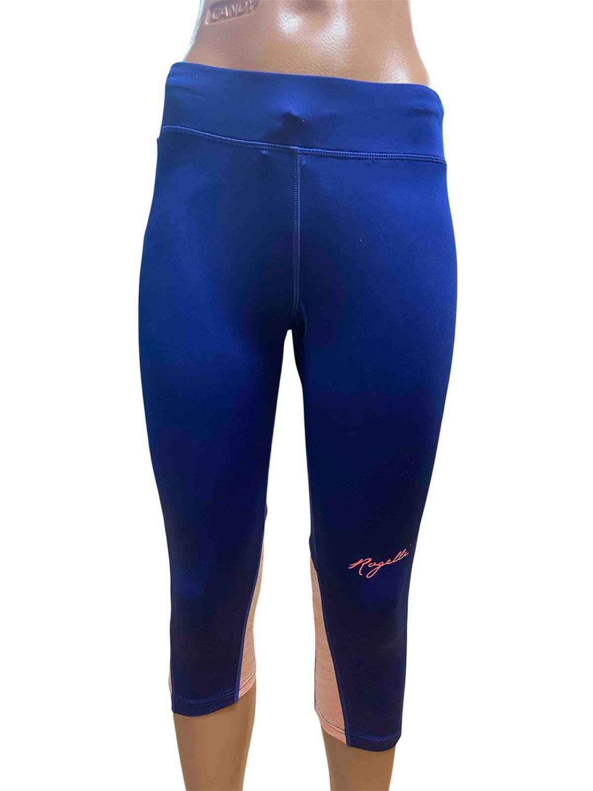 Капри Rogelli спортивные S Синий/Розовый (6936116101041)