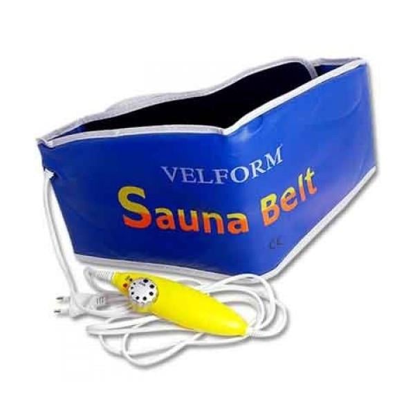 Пояс для похудения SUNROZ Sauna Belt с терморегулятором Синий (SUN2701)