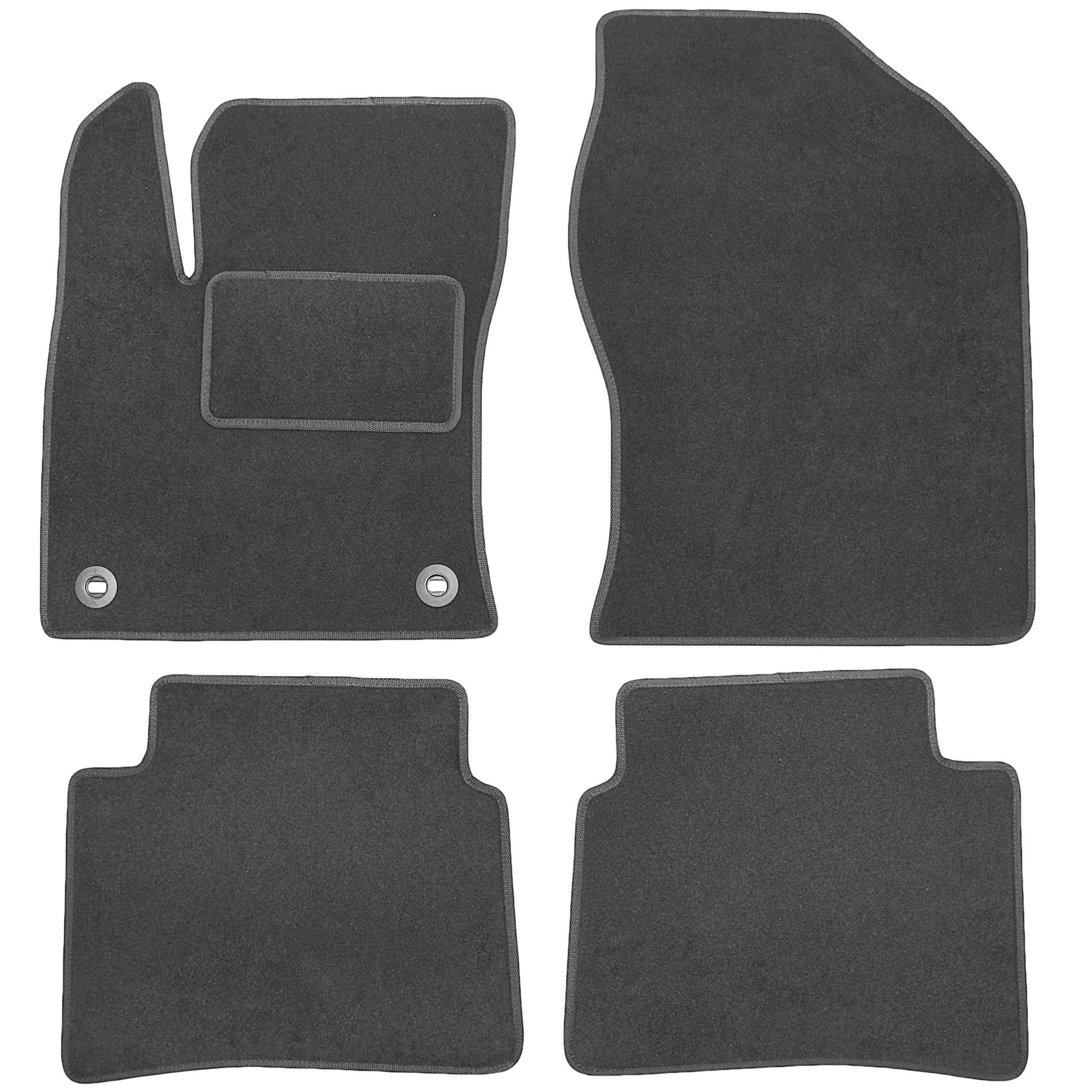 Коврики в салон для Toyota Prius '16- текстильные Серый (196664)