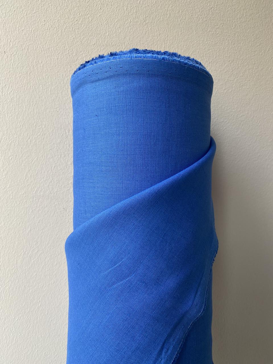 Тканина Linen Plus платтєва лляна Електрик 1318 - фото 2