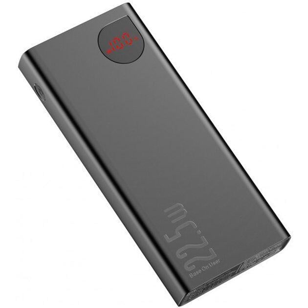 Повербанк BASEUS Adaman 20000 mAh 22,5W QC3.0/PD3.0 Черный