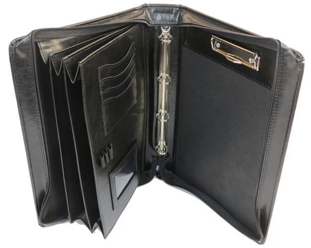 Папка деловая из искусственной кожи JPB Черный (super295_AK-07N)