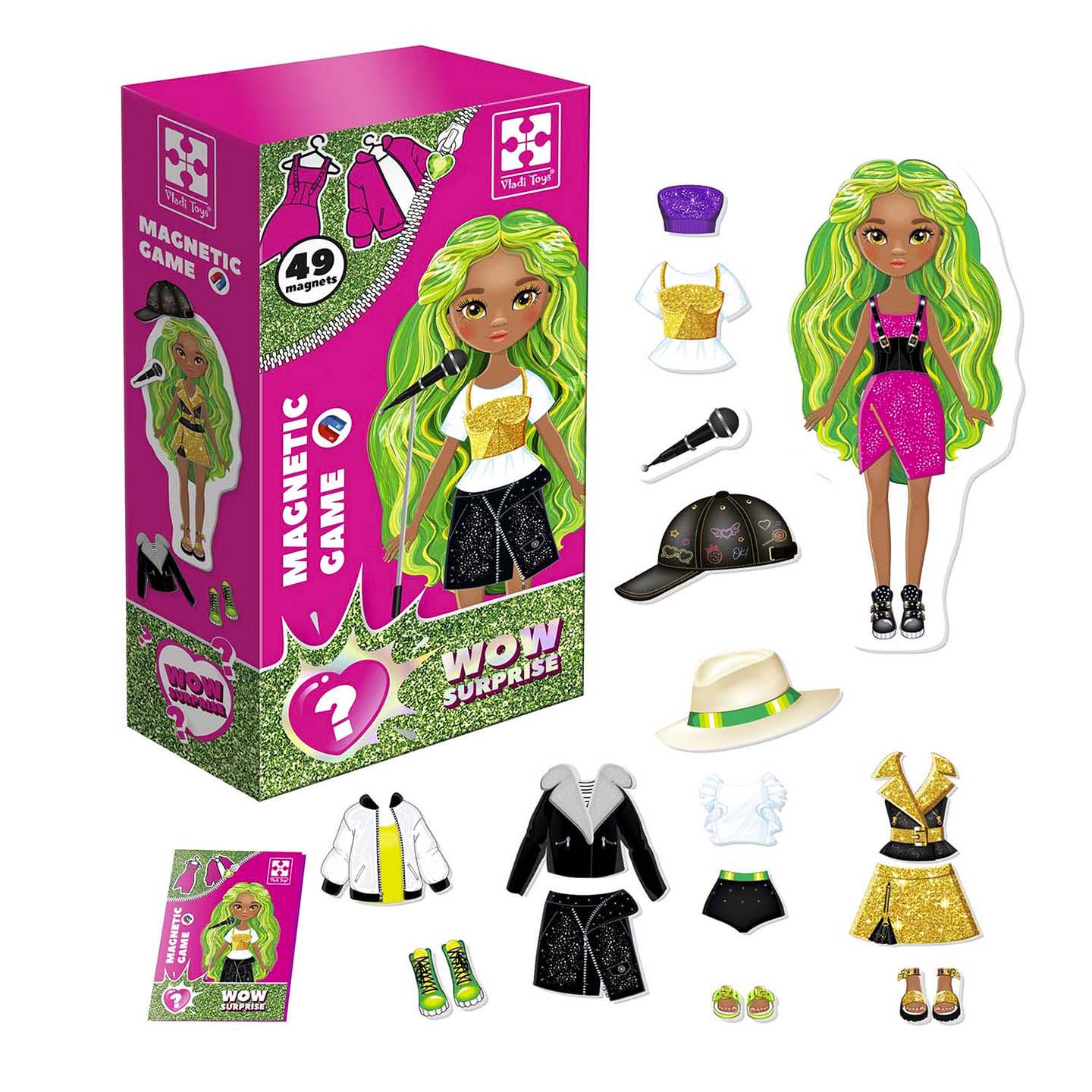 Настольная игра Vladi Toys Магнитная одевалка Разноцветный (SR-113-N-410)