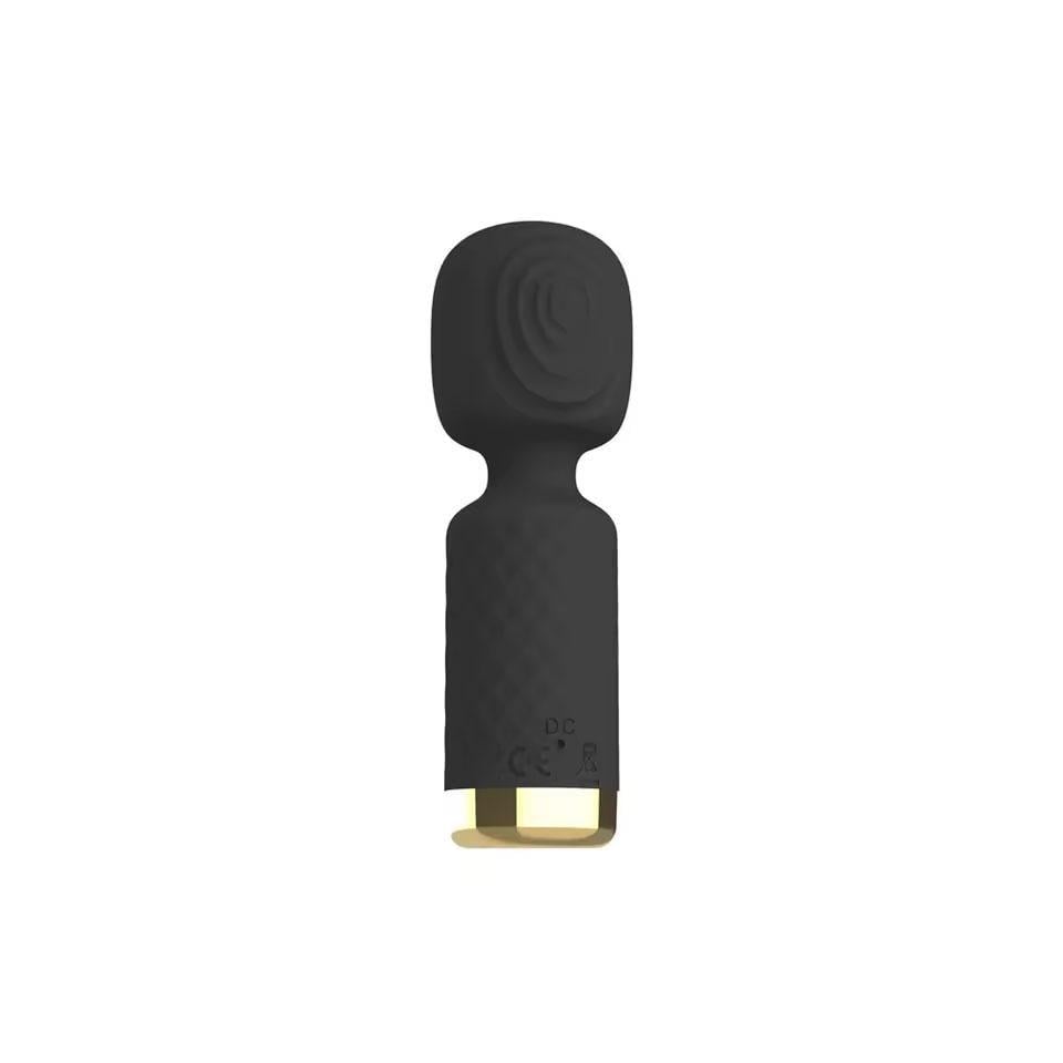 Вибратор мини для клитора микрофон USB Черный (X0000886-2)