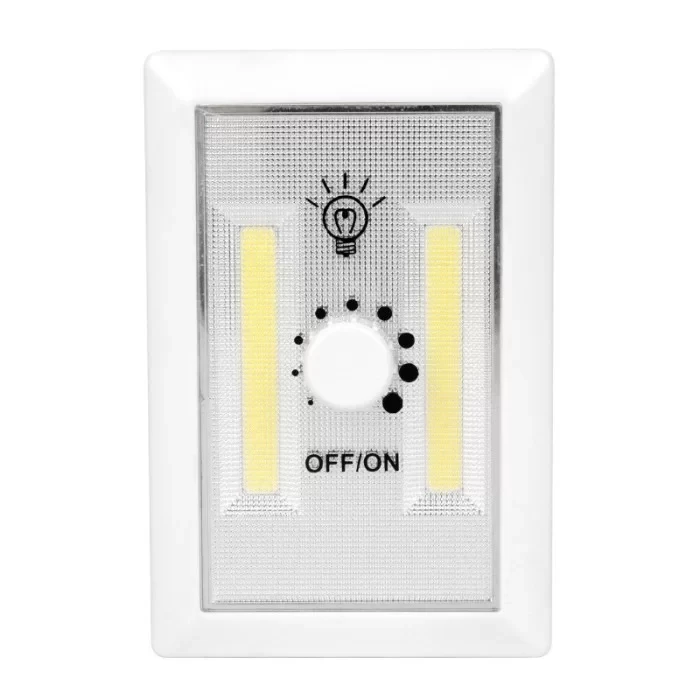 Светильник с регулятором на батарейках 8772A COB (2577)