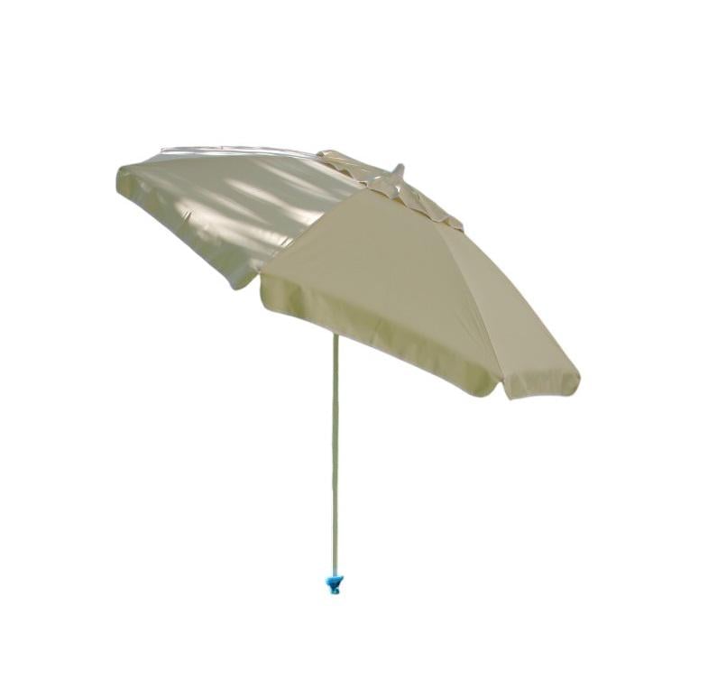 Зонтик садовый Антивитер с клапаном/наклоном и буром 2 м Молочный (23931864)