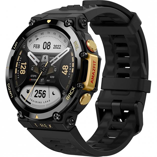 Смарт-годинник захищений Amazfit T-Rex 2 Astro Black & Gold (1898598292)