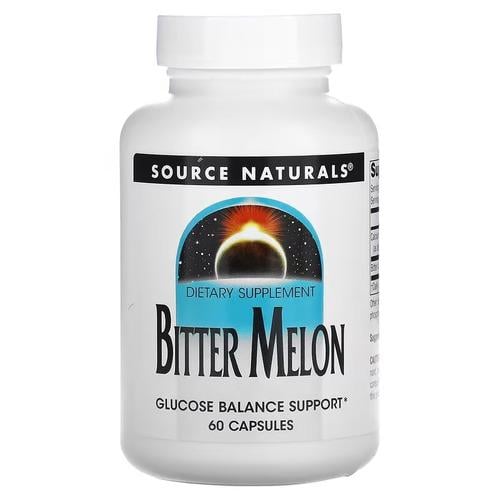 Гірка диня Source Naturals Bitter Melon 60 Capsules (SNS-02481)