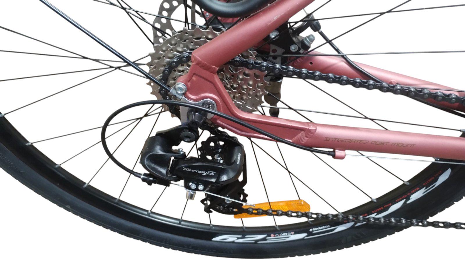 Велосипед жіночий Formula CURSOR Woman AL 28"/18" DD CS 2025 Рожевий матовий (STK-FR-28) - фото 2 Велосипед жіночий Formula CURSOR Woman AL 28"/18" DD CS 2025 Рожевий матовий (STK-FR-28) - фото 2