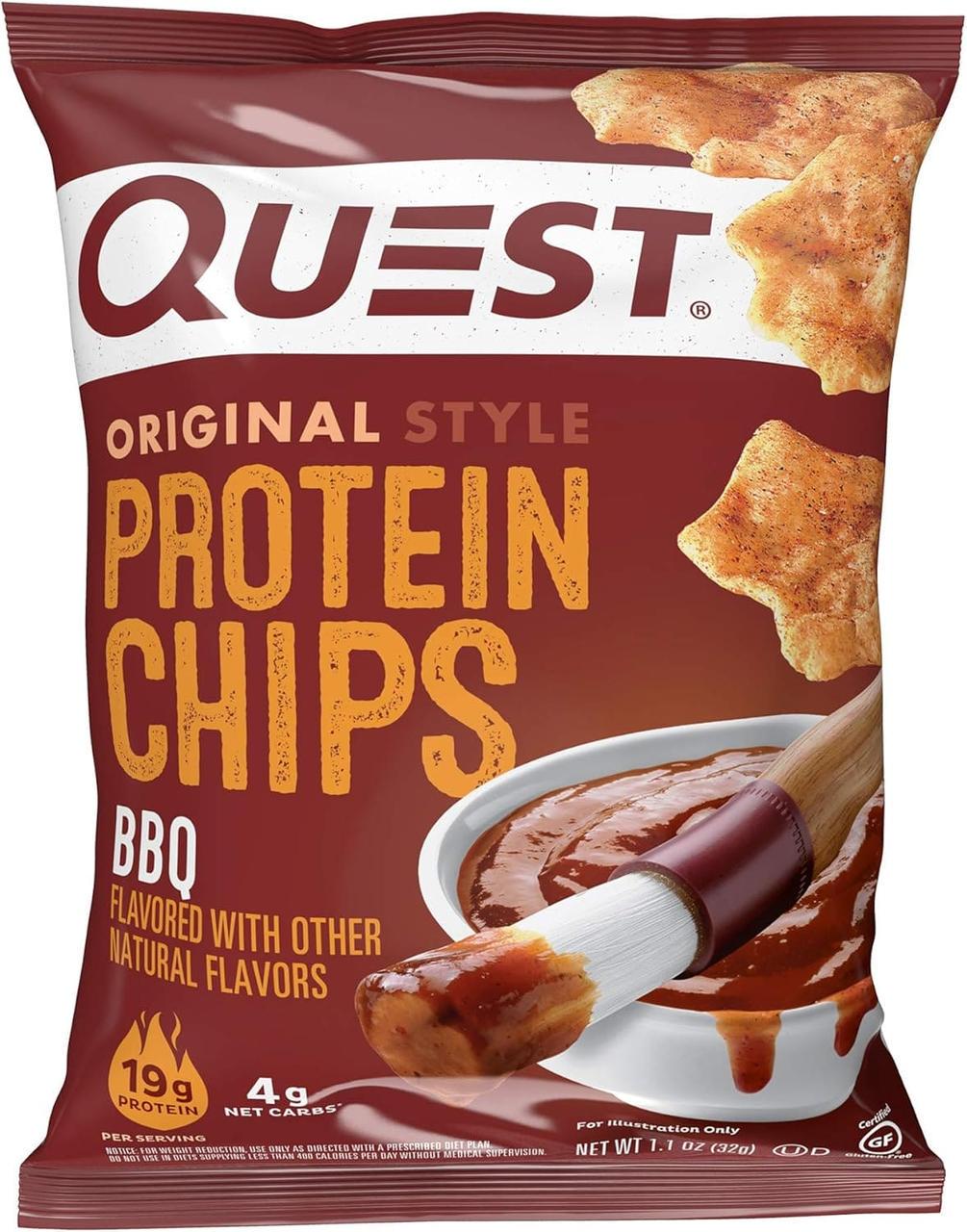 Чипси Quest Protein Chips BBQ 32 г (2994430519)