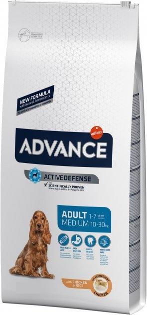 Корм сухой для собак Advance Dog Medium Chicken & Rice 10 кг (922157)